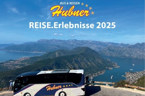 Hubner Busreisen 2025 Titelbild
